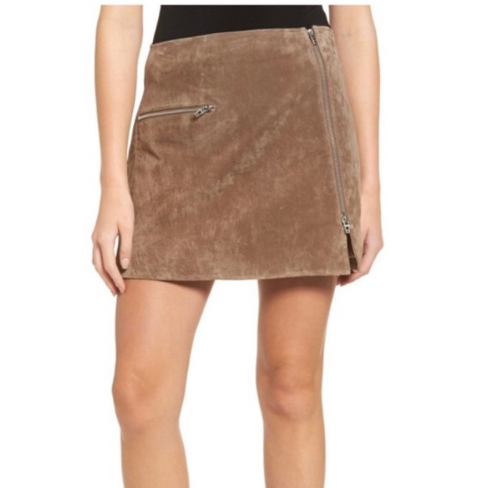 NWT BLANK NYC leather mini skirt